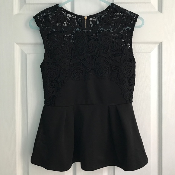 Dynamite peplum top - Picture 1 of 5